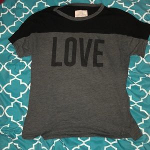 Short sleeve baggy t-shirt. Slightly worn.